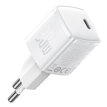 Fali 30W töltő Baseus "Cube Pro" - white