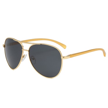 Napszemüveg Techsuit "Polarized 2150" férfiaknak, UV védelem, fém keret - fekete