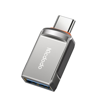 USB-A és USB-C OTG adapter Mcdodo "OT-8730" 5.0Gbps készülékhez - dark grey