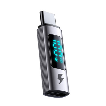 USB-C USB-C OTG adapter Mcdodo "Wales Series OT-6090" 100W, 5A, töltés és adatátvitel, digitális kijelző - black