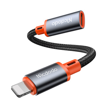 USB-C és Lightning OTG adapter Mcdodo "CA-1440" 2A, 480Mbps készülékhez - black