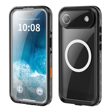 Vízálló tok ShellBox "WaterProof" iPhone Air IP68 minősítéssel, 1,5 m mélységig - fekete