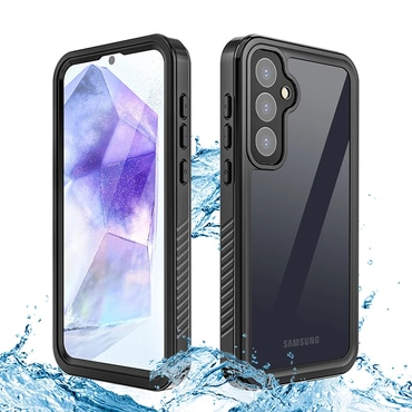 Vízálló tok ShellBox "WaterProof" Samsung Galaxy S23 FE IP68 minősítéssel, 1,5 m mélységig - fekete