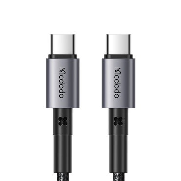 Töltő- és adatátviteli 65W USB-C - USB-C káfehér Mcdodo "CA-3130" - 480Mbps - 1m - black