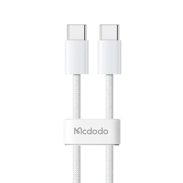 Töltő és adatátviteli 60W USB-C - USB-C káfehér Mcdodo "CA-5690" - 480Mbps - 1m - white