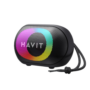 Bluetooth hangszóró Havit "SK885BT" Bluetooth 5.3, TWS, TF, FM, AUX, USB, kihangosító hívások, 1800mAh - black