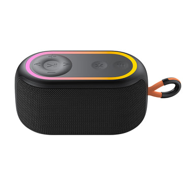 Bluetooth hangszóró Havit "SK809BT" Bluetooth 5.3, USB-C, TWS, TF, USB, FM, AUX, kihangosító hívás, RGB, IPX5, 1200mAh - black