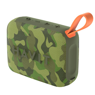 Bluetooth hangszóró Havit "SK874BT" Bluetooth 5.4, TWS, TF, FM, USB, kihangosító hívás, IPX5, 1200mAh készülékhez - blue