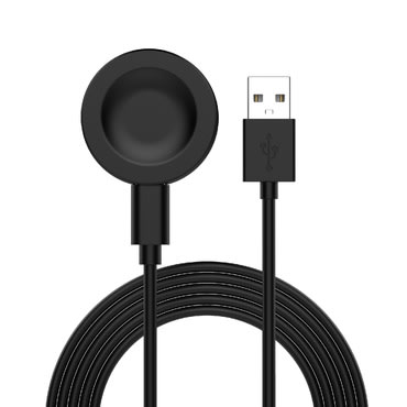 Töltő Techsuit "THC2" Huawei Watch 4 / 4 Pro / GT4 / Honor 4 Pro készülékhez, 10W asztali tartóval - fekete