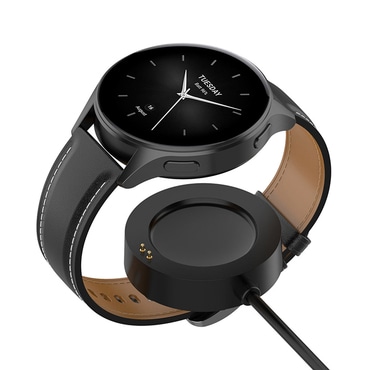 Töltőkáfehér Techsuit "TXC5" Xiaomi Watch S4 / S2 / S3 / H1 / Watch2 Pro / Watch S2 készülékhez - fekete