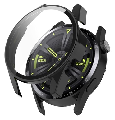 Techsuit "Defense360 Pro" tok kijelzővédővel Huawei Watch GT 3 (46mm) készülékhez - Black