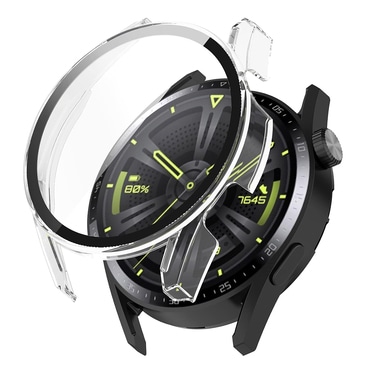 Techsuit "Defense360 Pro" tok kijelzővédővel Huawei Watch GT 3 (46mm) készülékhez - Clear