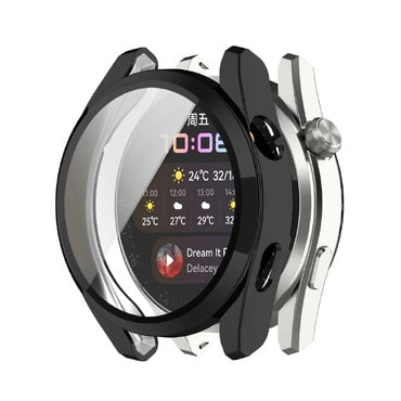 Techsuit "Defense360 Pro" tok kijelzővédővel Huawei Watch 3 készülékhez - Black