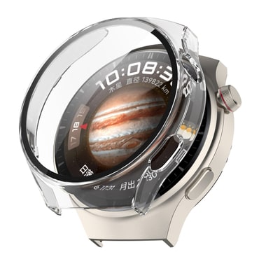 Techsuit "Defense360 Pro" tok kijelzővédővel Huawei Watch 4 készülékhez - átlátszó