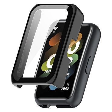 Techsuit "Defense360 Pro" tok kijelzővédővel Huawei Band 8 / 9 készülékhez - fekete