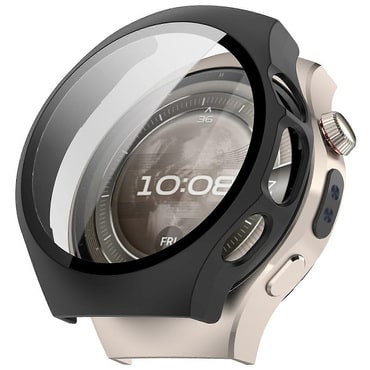 Techsuit "Defense360 Pro" tok kijelzővédővel Huawei Watch 5 42mm készülékhez - fekete