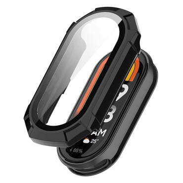 Techsuit "Defense360 Pro" tok kijelzővédővel Apple Watch 7 41mm készülékhez - fekete