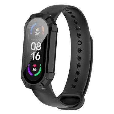 Techsuit "Defense360 Pro" tok kijelzővédővel Apple Watch 7 41mm készülékhez - fekete