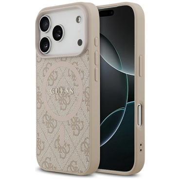 Tok Guess "4G Ring Classic Logo MagSafe" iPhone 17 Pro Max készülékhez - Pink
