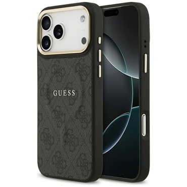 Tok Guess "Hardcase 4G Classic MagSafe" iPhone 17 Pro készülékhez - black