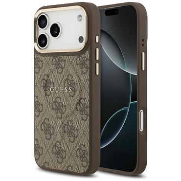 Tok Guess "Hardcase 4G Classic MagSafe" iPhone 17 Pro készülékhez - brown