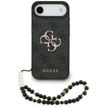 Tok Guess "Hardcase 4G Classic Logo with Strap" iPhone Air készülékhez - black
