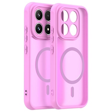 Hibrid tok "HaloFrost II MagSafe" Xiaomi 17 készülékhez - pink