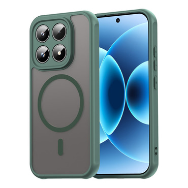 Hibrid tok "HaloFrost II MagSafe" Xiaomi 17 készülékhez - green