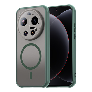 Hibrid tok "HaloFrost II MagSafe" Xiaomi 17 Ultra készülékhez - green