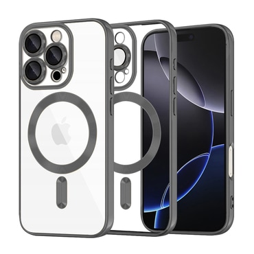 Tok Techsuit "Luxury Crystal MagSafe" iPhone 16 Pro Max készülékhez - fekete