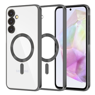 Tok Techsuit "Luxury Crystal MagSafe" Samsung Galaxy A35 készülékhez - fekete
