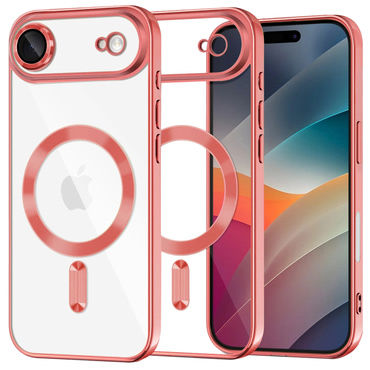 Tok Techsuit "Luxury Crystal MagSafe" iPhone Air készülékhez - piros