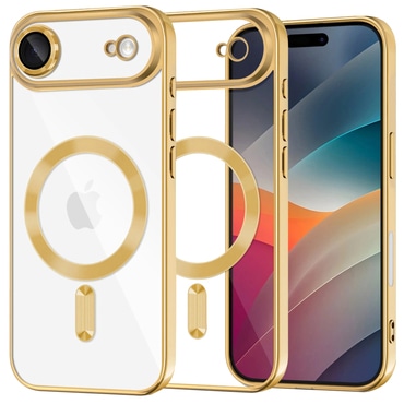Tok Techsuit "Luxury Crystal MagSafe" iPhone Air készülékhez - arany
