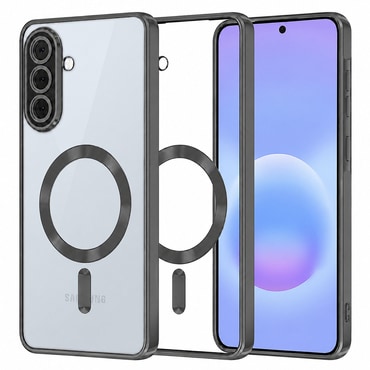 Tok Techsuit "Luxury Crystal MagSafe" Samsung Galaxy A57 készülékhez - fekete