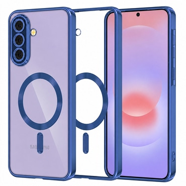 Tok Techsuit "Luxury Crystal MagSafe" Samsung Galaxy A37 készülékhez - sötétkék
