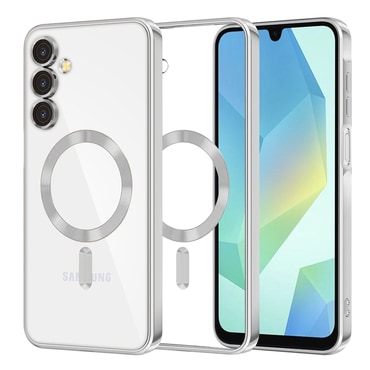 Tok Techsuit "Luxury Crystal MagSafe" Samsung Galaxy A16 4G / Galaxy A16 5G készülékhez - ezüst