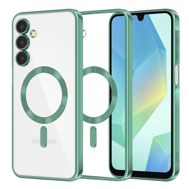Tok Techsuit "Luxury Crystal MagSafe" Samsung Galaxy A16 4G / Galaxy A16 5G készülékhez - világoszöld
