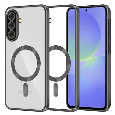 Tok Techsuit "Luxury Crystal MagSafe" Samsung Galaxy A36 / Galaxy A56 készülékhez - fekete