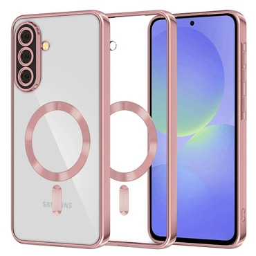 Tok Techsuit "Luxury Crystal MagSafe" Samsung Galaxy A36 / Galaxy A56 készülékhez - rózsaszín