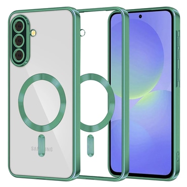 Tok Techsuit "Luxury Crystal MagSafe" Samsung Galaxy A36 / Galaxy A56 készülékhez - világoszöld