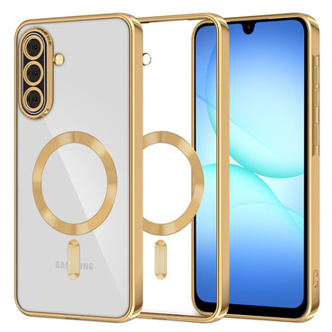 Tok Techsuit "Luxury Crystal MagSafe" Samsung Galaxy A17 4G / A17 5G készülékhez - arany