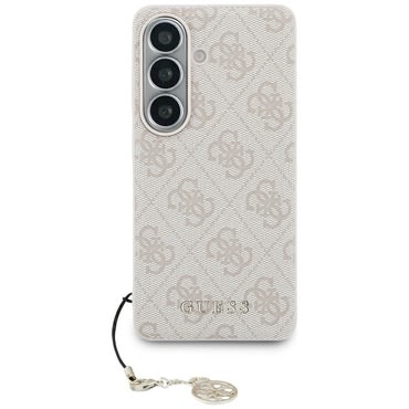 Tok Guess "Hardcase 4G Classic Logo Charm" Samsung Galaxy S26 készülékhez - pink