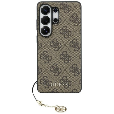 Tok Guess "Hardcase 4G Classic Logo Charm" Samsung Galaxy S26 Ultra készülékhez - brown