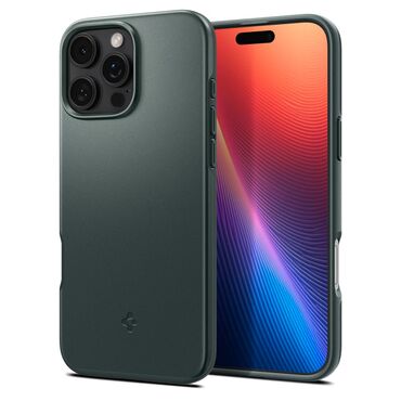 Tok Spigen "Thin Fit MagFit" iPhone 16 Pro Maxkészülékekhez - Abyss Green