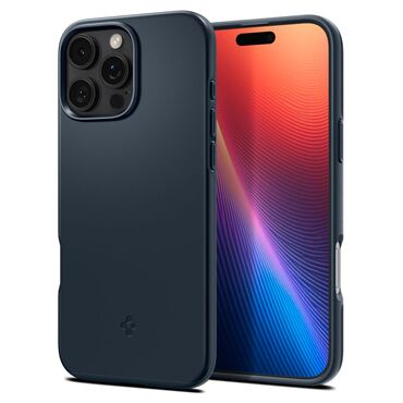 Tok Spigen "Thin Fit MagFit" iPhone 16 Pro Maxkészülékekhez - metal slate