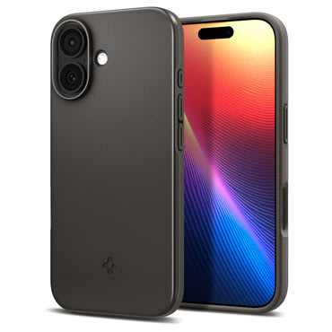 Tok Spigen "Thin Fit MagFit" iPhone 17készülékekhez - gunmetal
