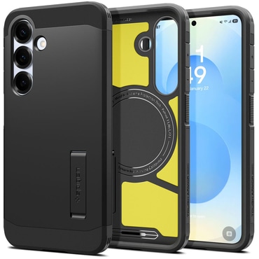 Tok Spigen "Tough Armor Mag" Samsung Galaxy S25 készülékekhez - Black