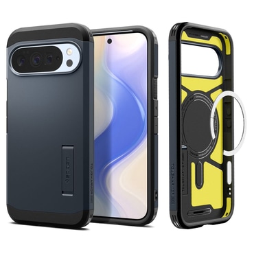 Tok Spigen "Tough Armor Mag" Google Pixel 10 Pro XL készülékekhez - metal slate