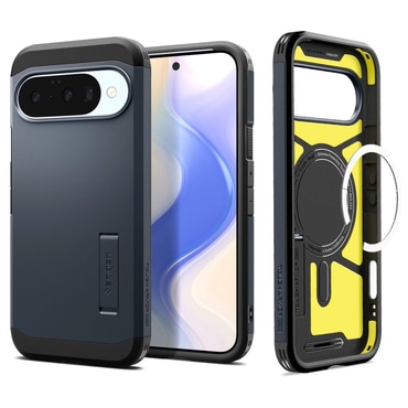Tok Spigen "Tough Armor Mag" Google Pixel 10 / 10 Pro készülékekhez - metal slate