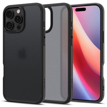 Tok Spigen "Ultra Hybrid" iPhone 16 Pro készülékekhez - Frost Black